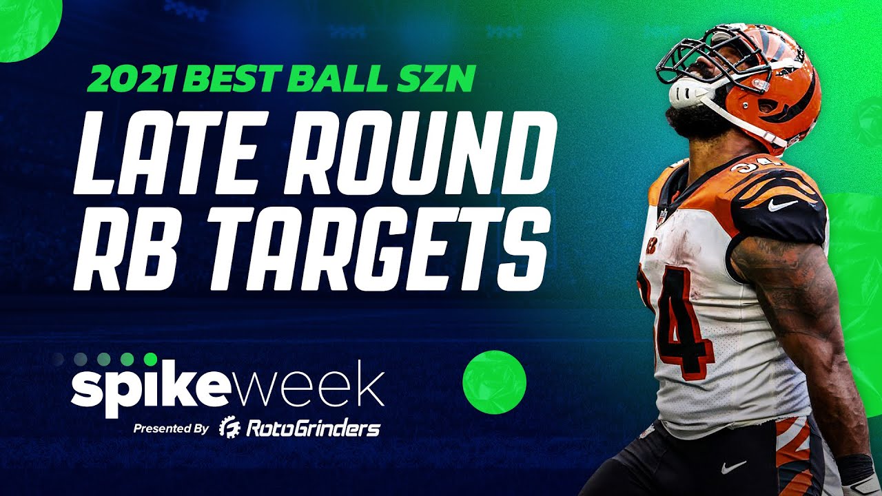 How To Approach Your Late Round Running Back Targets Spike Week