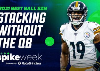 The Benefits of Stacking Without The Quarterback in Best Ball