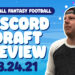 Reviewing NFL Best Ball Drafts – 8/24/21