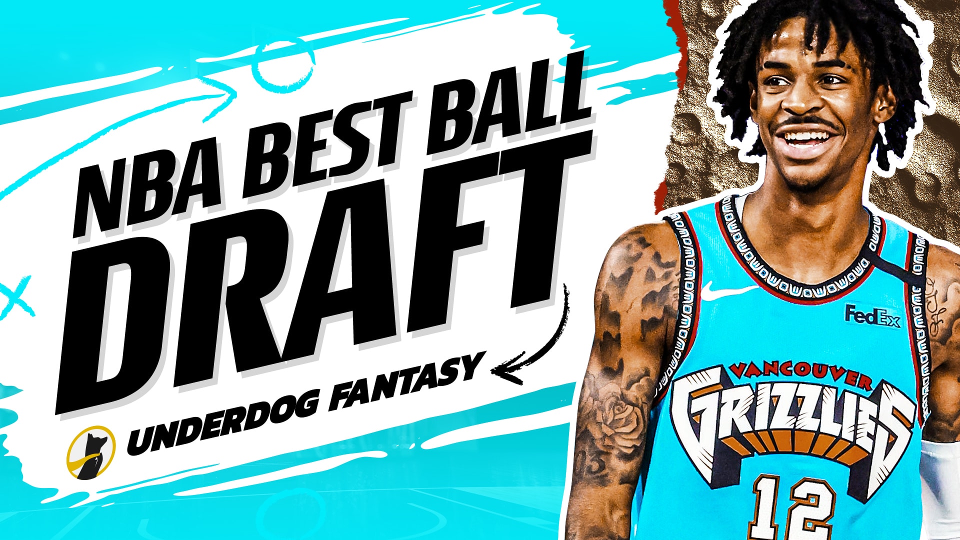 Small Ball II NBA Best Ball Draft on Underdog Fantasy Spike Week