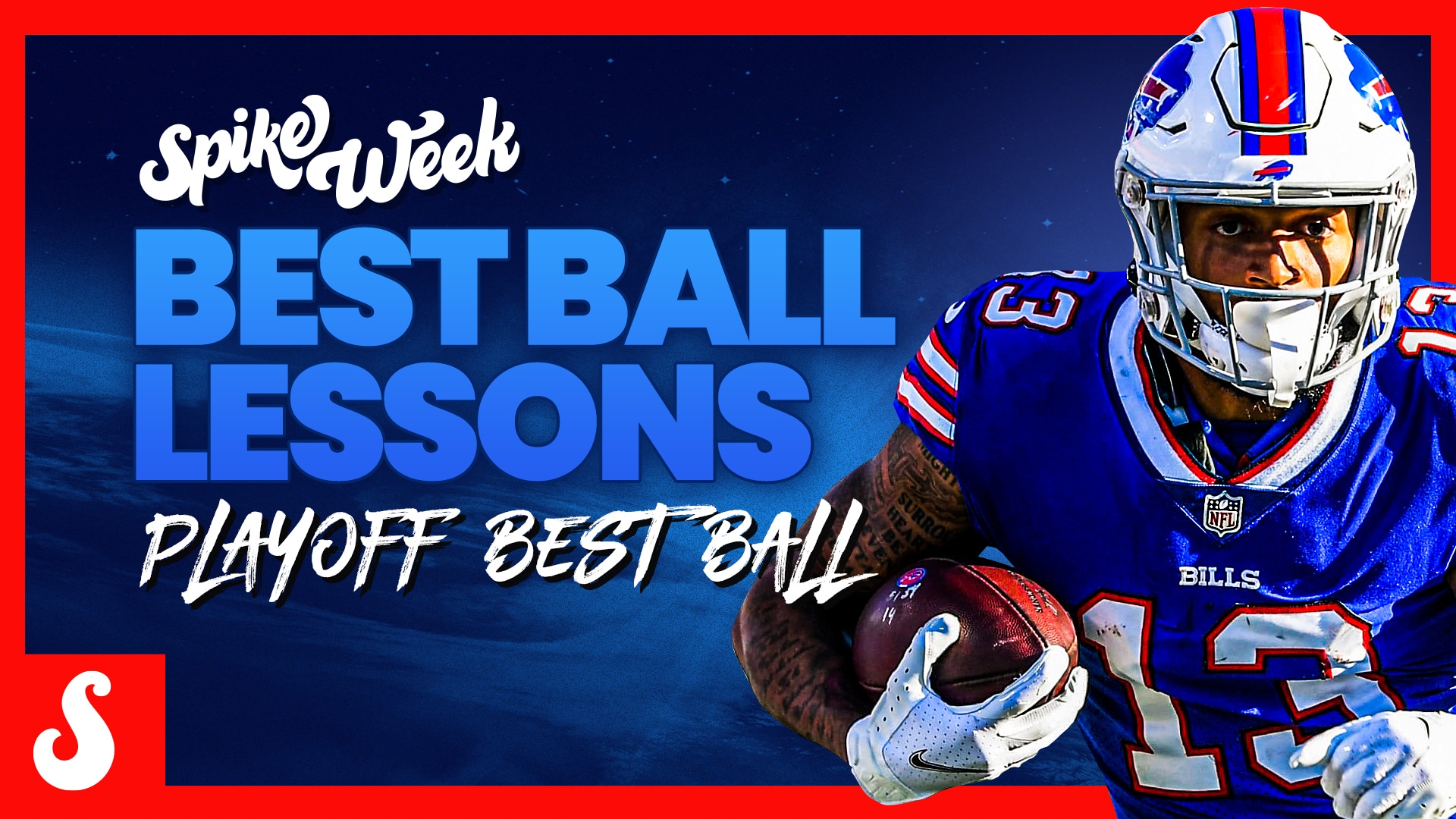 Best Ball Lessons NFL Playoff Best Ball Spike Week