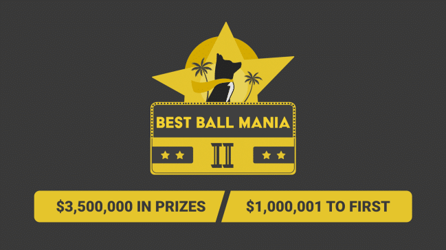 Best Ball Mania III - Underdog Fantasy - Footballguys