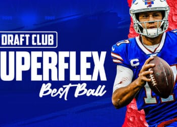 First SuperFlex Best Ball Draft on Underdog Fantasy