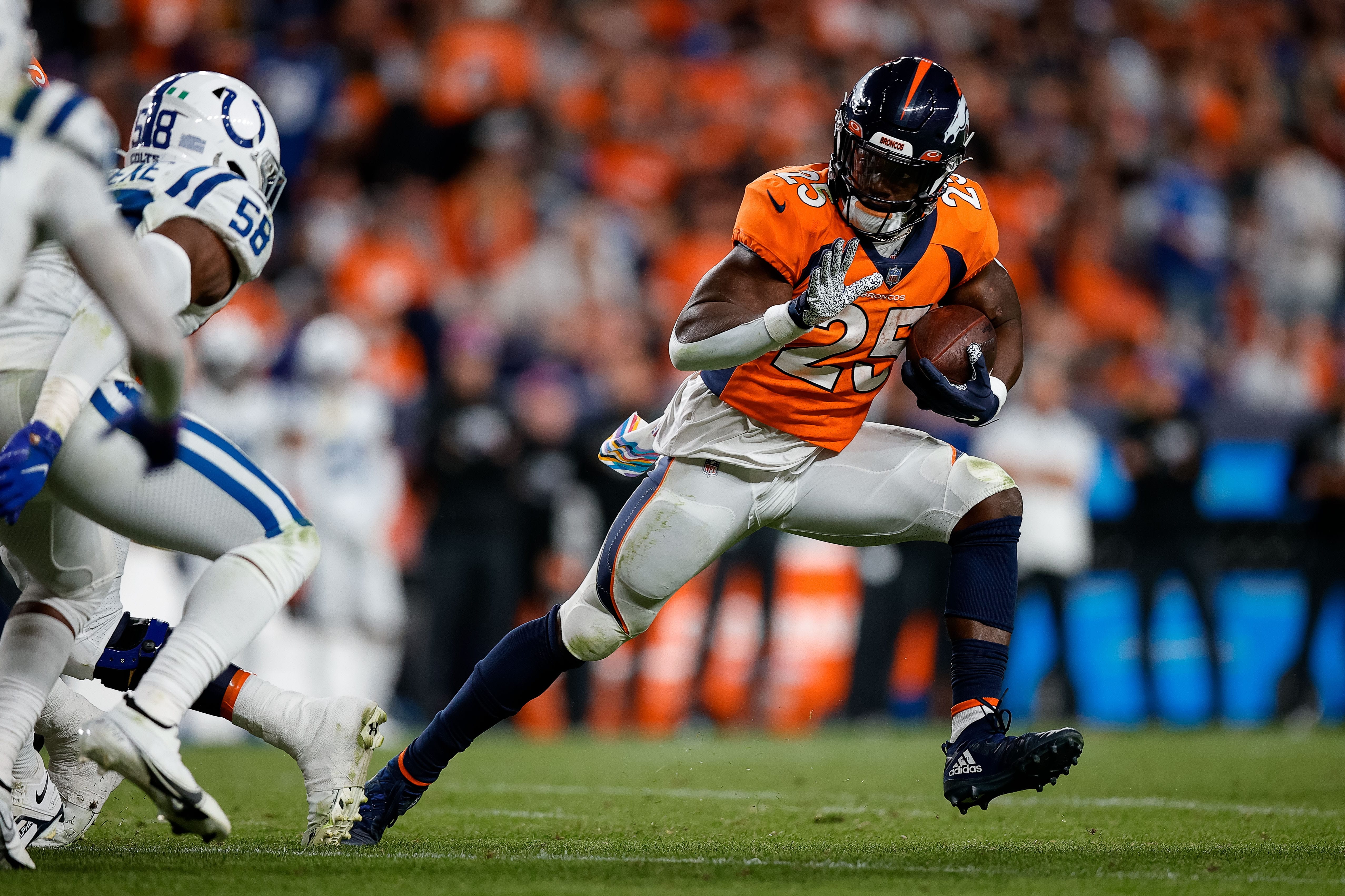 Broncos activate RB Mike Boone from IR, place WR KJ Hamler on IR