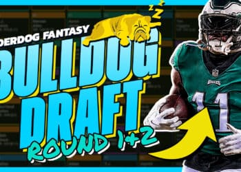 A Unique Start in an Underdog High Stakes Best Ball Draft ($500)