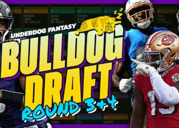 A VERY TOUGH Decision In A High Stakes ($500) Best Ball Draft In The 3rd & 4th Round